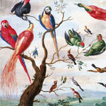 A Chorus of Birds Greetings Card