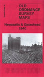 Newcastle and Gateshead 1940 Map