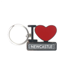I Love Newcastle Metal Keyring