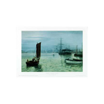 The Last Boat In by Hemy Print