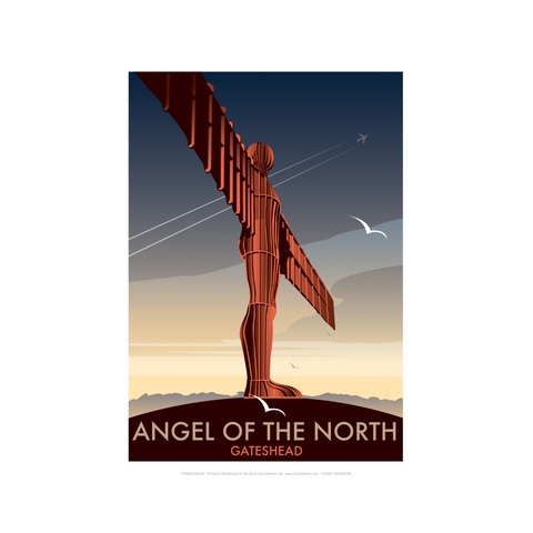 Angel of the North by Dave Thompson Print
