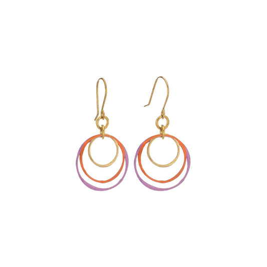 Earring: Sibilia,  Sunset Mix, Nesting (S)