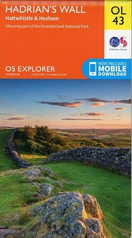 Map: Explorer, OL43, Hadrian's Wall 2019