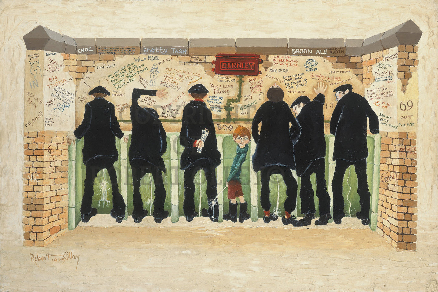 Westoe Netty Print by Robert Olley