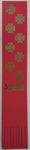 Bookmark: Recycled Leather, Lindisfarne Gospels