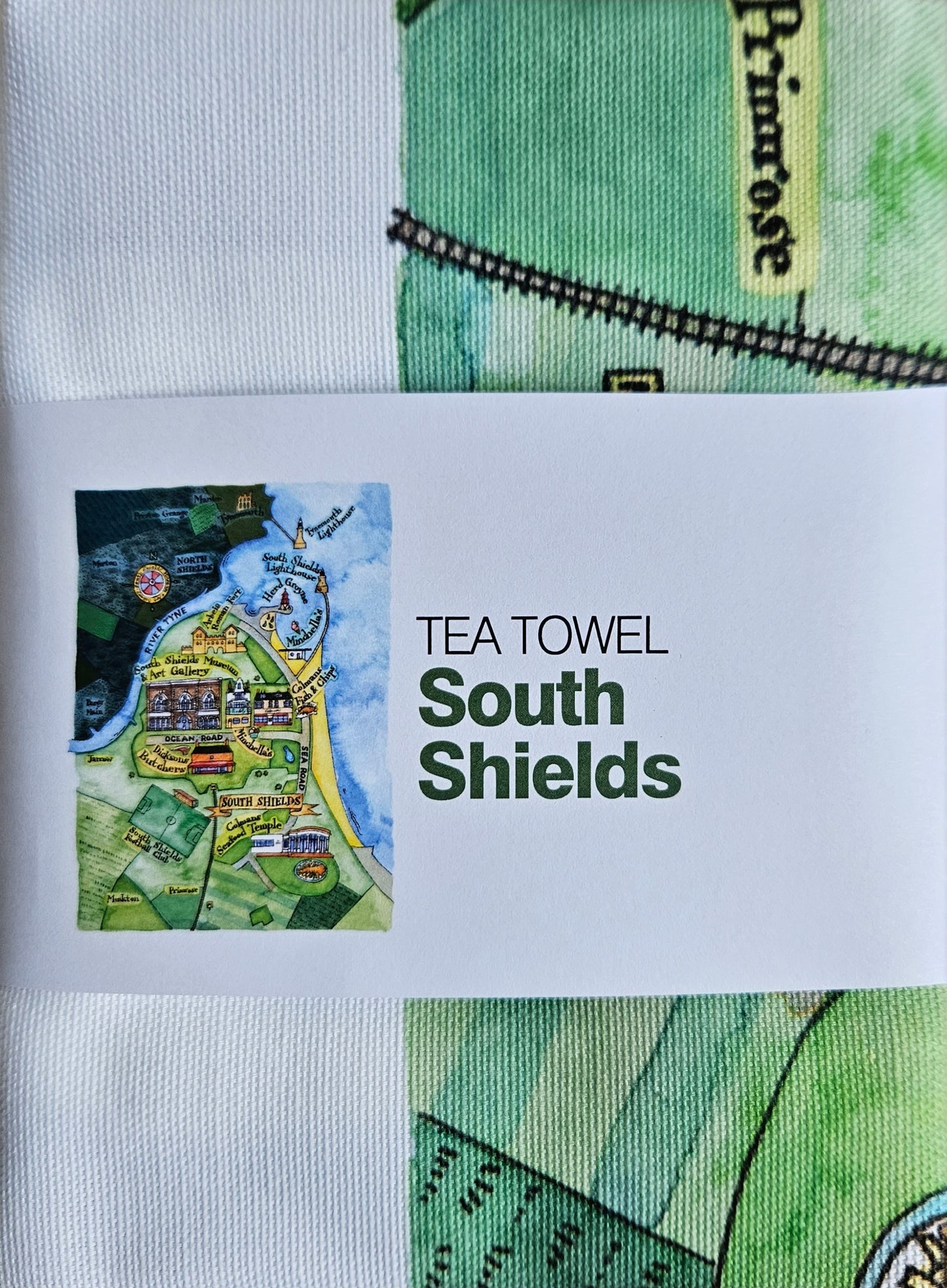 Tea Towel: Sarah Farooqi, South Shields