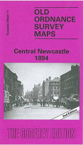Central Newcastle 1894 Map