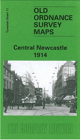 Central Newcastle 1914 Map