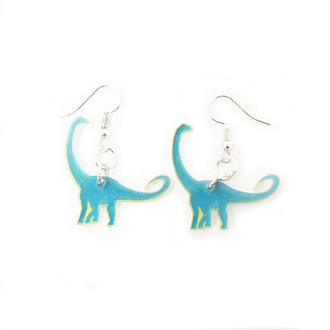 Diplodocus Acrylic Earrings