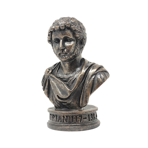 Emperor Hadrian Resin Bust