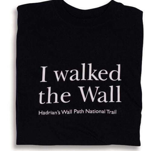 I Walked the Wall Full Chest Inscription Unisex T-shirt