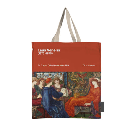 Laus Veneris by Burne-Jones Faux Suede Tote Bag