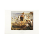 The Beach by Laura Knight Print