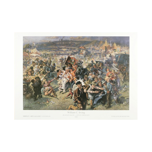 Blaydon Races by William Irving Print