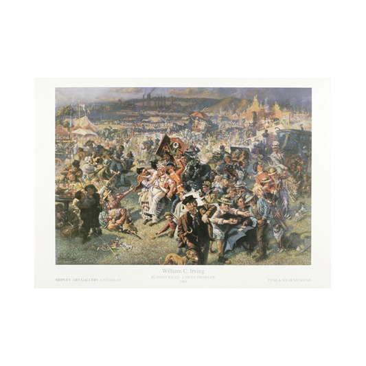 Blaydon Races by William Irving Print