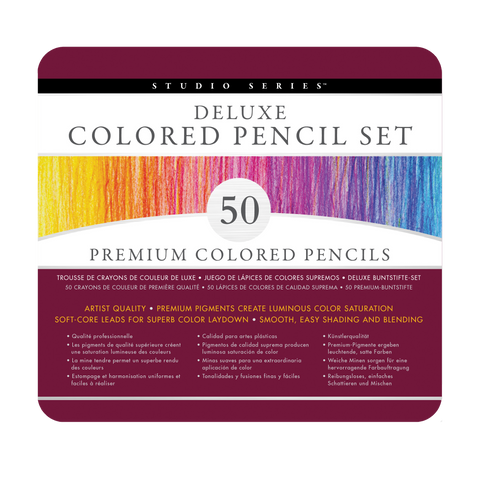 Deluxe Coloured Pencil Set