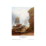 Cliffs at Marsden Bay Print