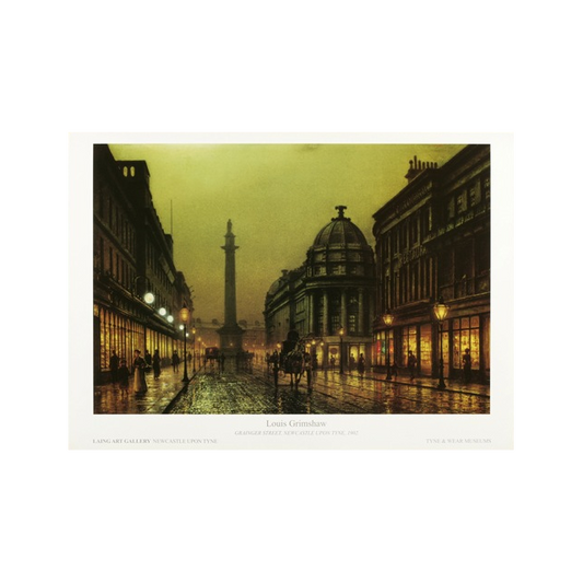 Grainger Street by Louis Grimshaw Print