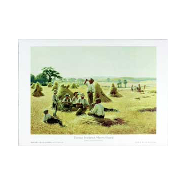 Harvesters Resting by Thomas Sheard Print