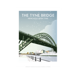 Tyne Bridge in Winter by Dave Thompson Print