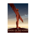 Angel of the North by Dave Thompson Tea Towel