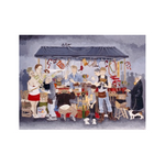 Tool Stall, South Shields Market by Bob Olley Print