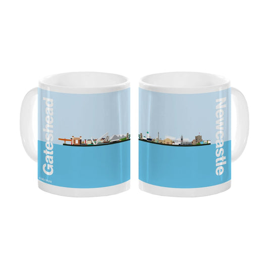 Mug: Newcastle Gateshead Skyline