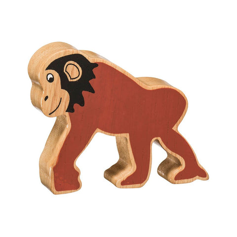Wooden Toy: Natural Colourful, Chimp