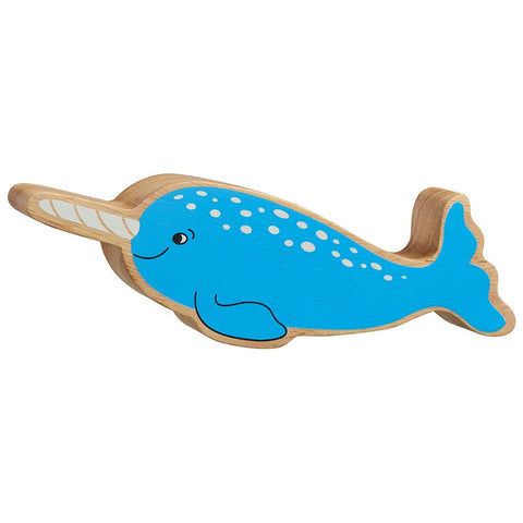 Narwhal Wooden Toy