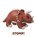Plush: Dinosaur Stomp! the Triceratops Soft Toy