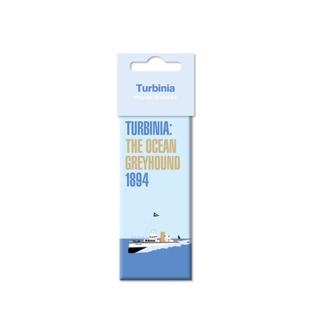 Turbinia, the Ocean Greyhound Magnetic Bookmark