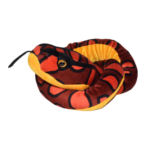 Rainbow Boa Snake 137cm Soft Toy