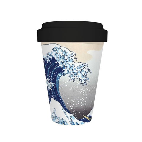 Travel Cup: Bamboo, Hokusai, The Great Wave